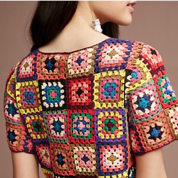 ISO Anthropologie Crochet and Cropped Top - Picture 4 of 4
